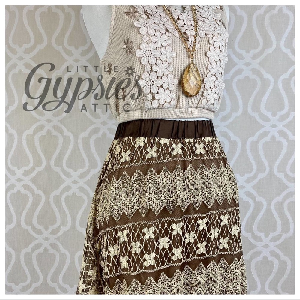 Ryu Back to Bohemia Hand Made Skirt - Picture 7 of 12